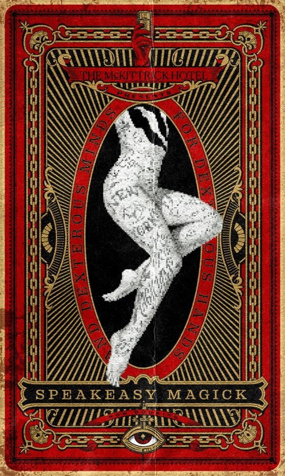 Speakeasy Magick Playing Card Back